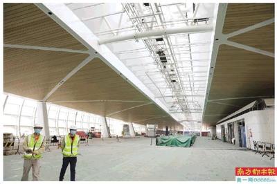 深圳機場衛星廳加速建設，機電設備安裝全面啟動，預計今年建成投用